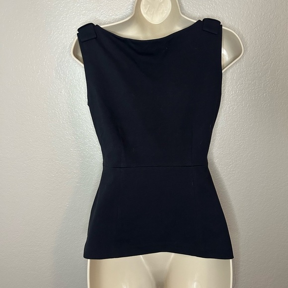Kate Spade Black Peplum Tank Top - Picture 5 of 7